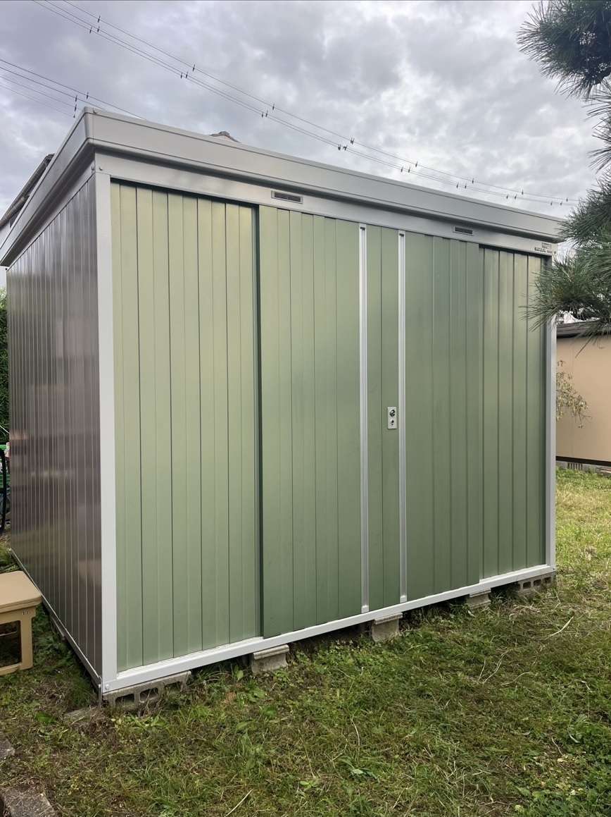 物置小屋塗装工事